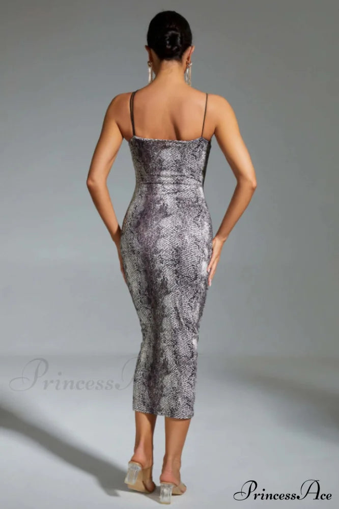 Kailani Leopard Stylish Bodycon Dress