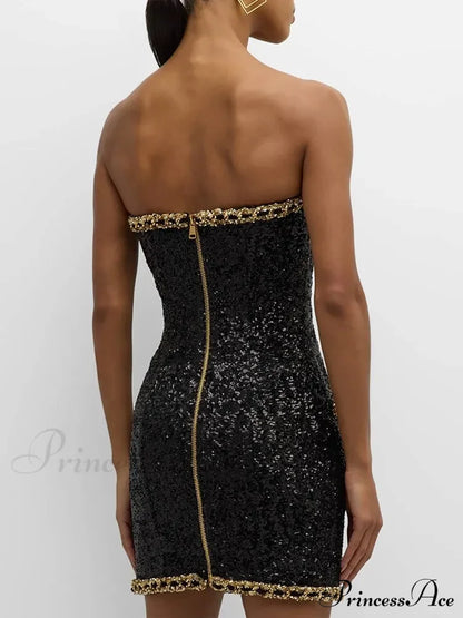 Constantina Elegant Mini Dress