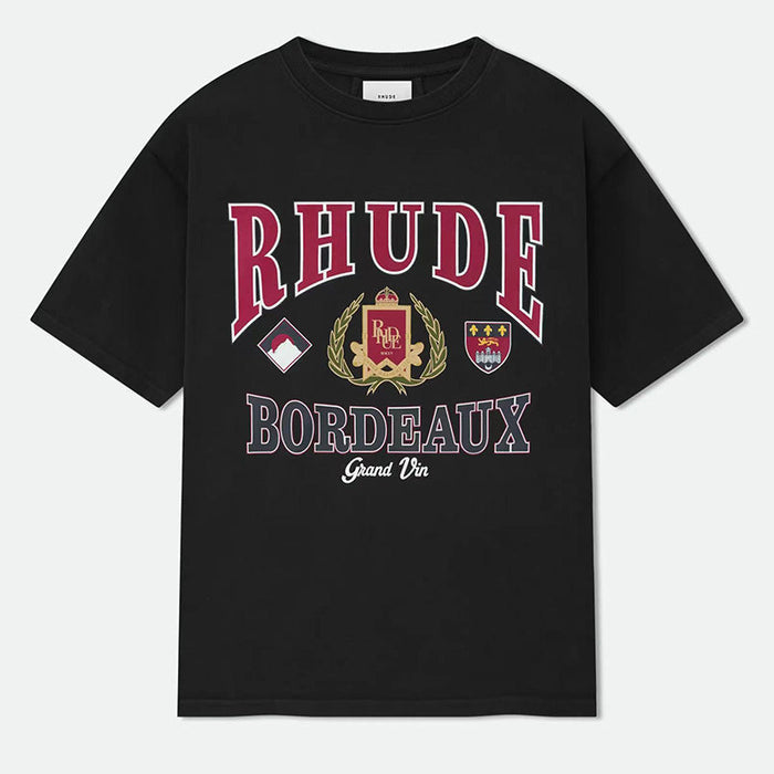 Rhude Bordeaux Grand T-Shirt